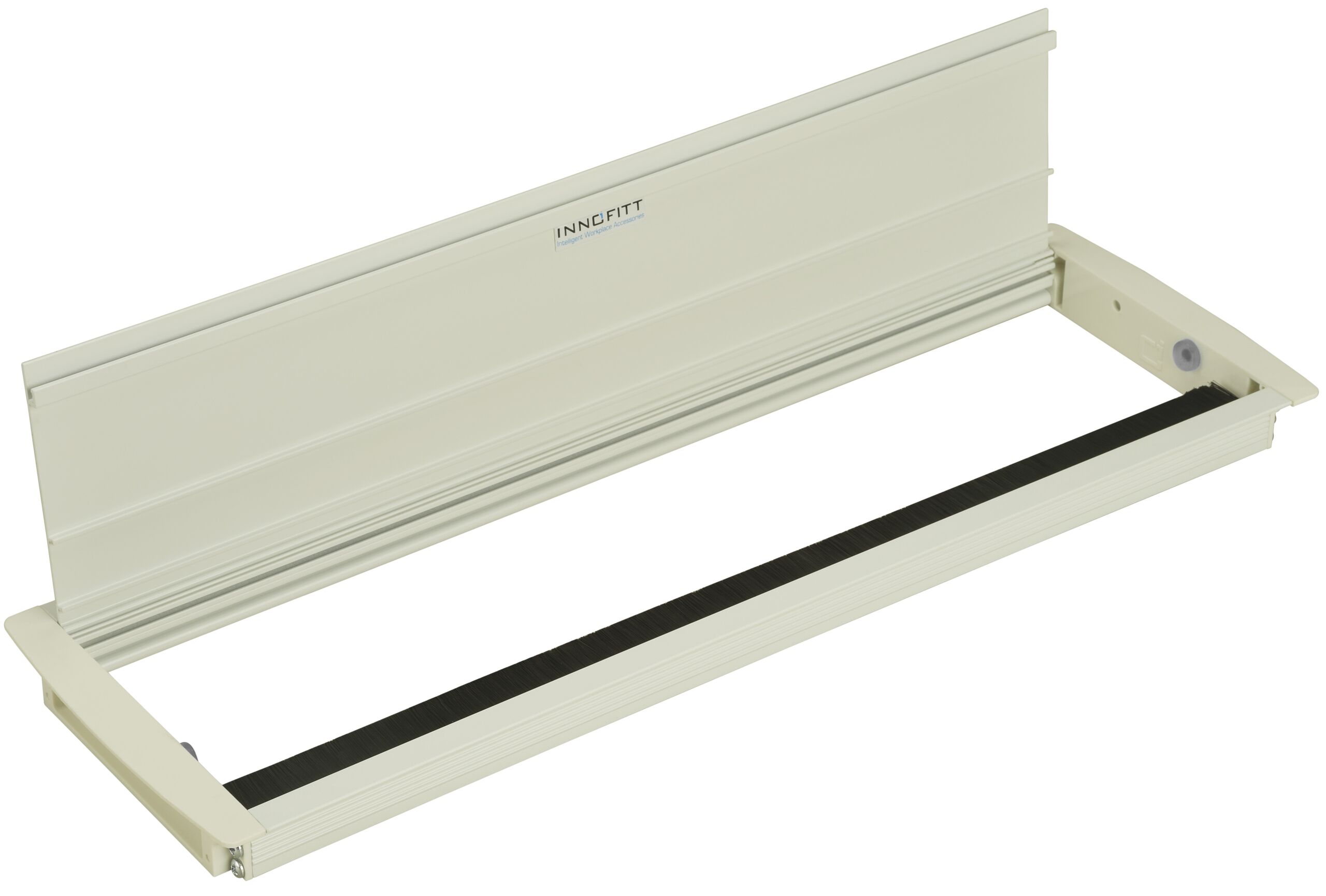 Access Flap - 450 mm with Brush & Frosty White (Open) Access Flap - 450 mm with Brush & Frosty White (Open)